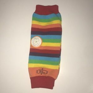 Rainbow baby leg warmers